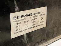 2003 europower ep12000te stroomgenerator - afbeelding 3 van  11