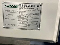 2003 fedek dh65l bar feeder / staven aanvoerunit - afbeelding 5 van  5