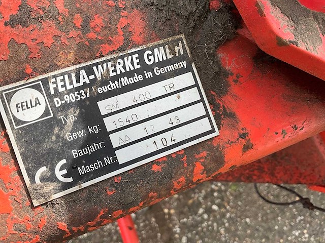 2003 fella sm400 trans getrokken maaier - afbeelding 15 van  23
