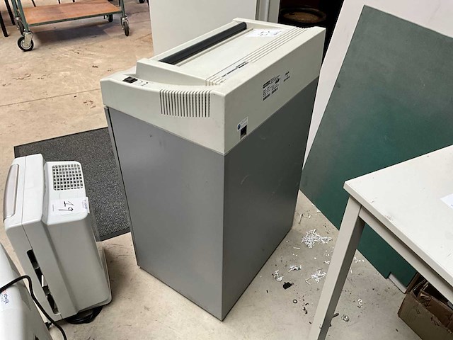 2003 fellowes powershred 380c papier shredder - afbeelding 1 van  10