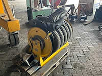 2003 filcar s.p.a. aca-125/13-al100-m/a slanghaspel / kabelhaspel met industriële afzuigslang - afbeelding 3 van  9