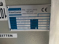 2003 finnsonic w iv-360/400 hd120 ultrasoon reinigingsmachine - afbeelding 6 van  6