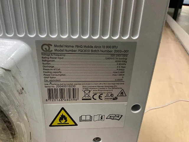 2003 finq fqc 8151 airconditioning - afbeelding 2 van  7