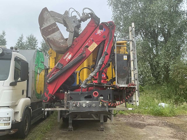 2003 floor roelofs ao oplegger kipper 3-asser met laadkraan - afbeelding 21 van  41