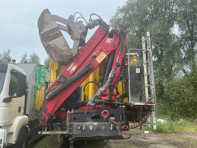 2003 floor roelofs ao oplegger kipper 3-asser met laadkraan - afbeelding 34 van  41