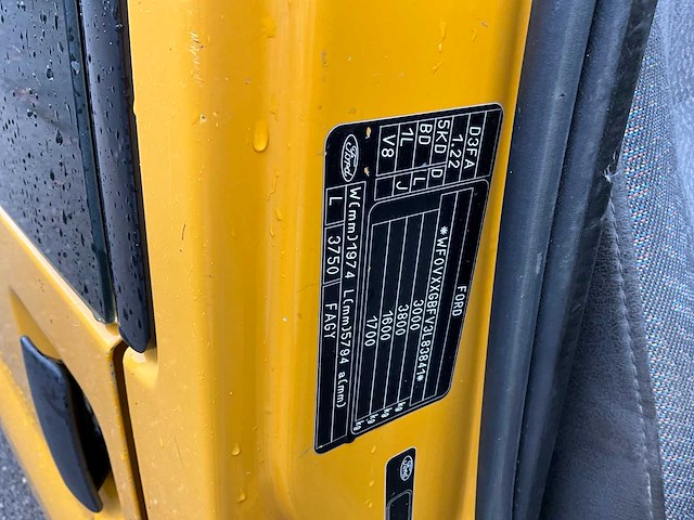 2003 ford transit t300 bedrijfswagen 39-bj-jd - afbeelding 25 van  31