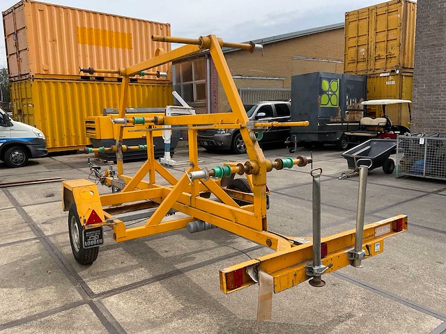2003 gielen e1350 kabelhaspel aanhangwagen - afbeelding 12 van  15