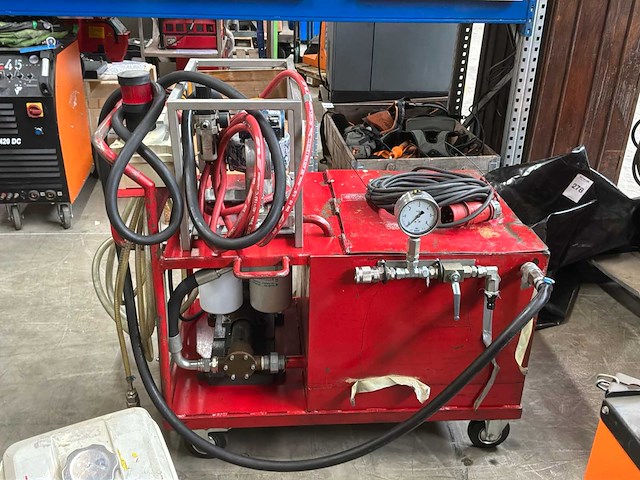 2003 globe apumk7-36 hydraulische test unit - afbeelding 4 van  8