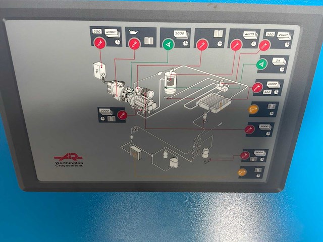 2003 grassair sfx40vt schroefcompressor - afbeelding 6 van  9