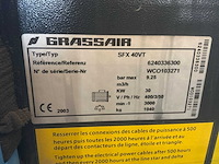 2003 grassair sfx40vt schroefcompressor - afbeelding 2 van  8