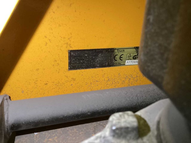 2003 gs hand hydraulische palletwagen - afbeelding 9 van  9