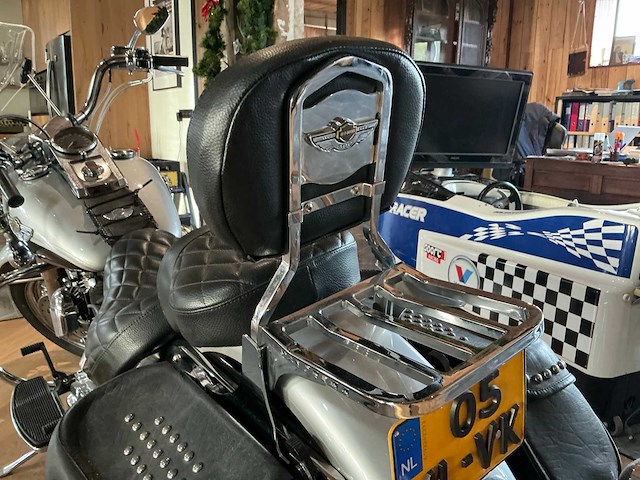 2003 harley-davidson 88 flstc heritage classic motorfiets - afbeelding 13 van  27