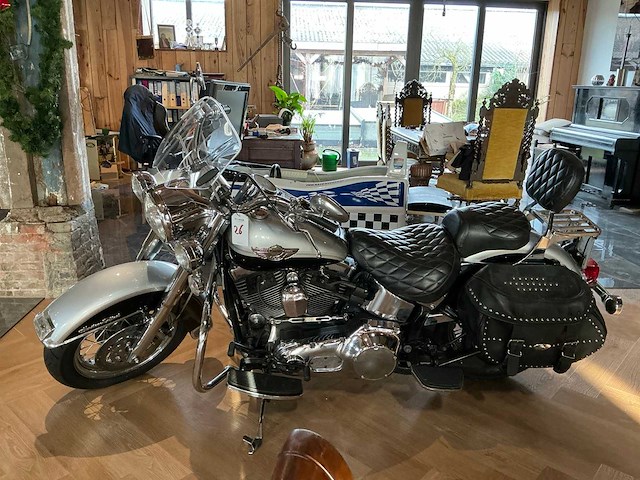 2003 harley-davidson 88 flstc heritage classic motorfiets - afbeelding 5 van  27