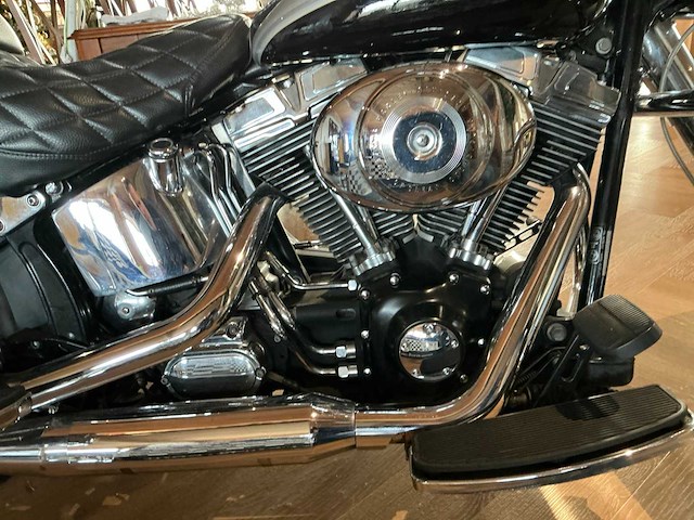 2003 harley-davidson 88 flstc heritage classic motorfiets - afbeelding 9 van  27