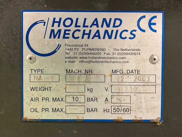 2003 holland mechanics na-b naafvulmachine - afbeelding 2 van  10