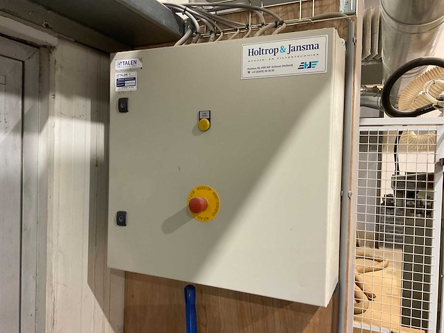 2003 holtrop jansma m50-400 4-zaks motafzuiginstallatie - afbeelding 8 van  11