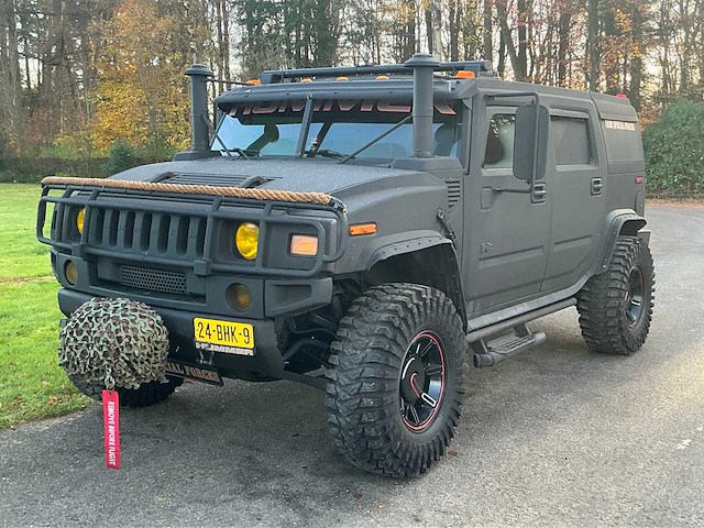 2003 hummer h2 6.0 v8 “grijs kenteken” - afbeelding 23 van  50
