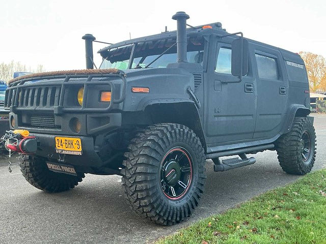 2003 hummer h2 6.0 v8 “grijs kenteken” - afbeelding 47 van  50