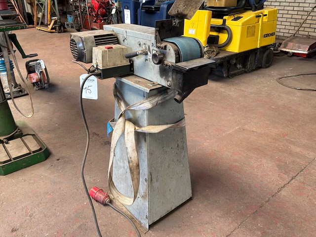 2003 huvema hu 100x1220 bandschuurmachine - afbeelding 2 van  5