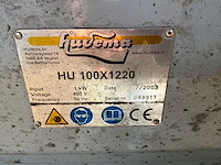 2003 huvema hu 100x1220 bandschuurmachine - afbeelding 5 van  5