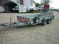 2003 ifor williams gd126gm machinetransporter – 3.500 kg – oprijklep - afbeelding 4 van  7