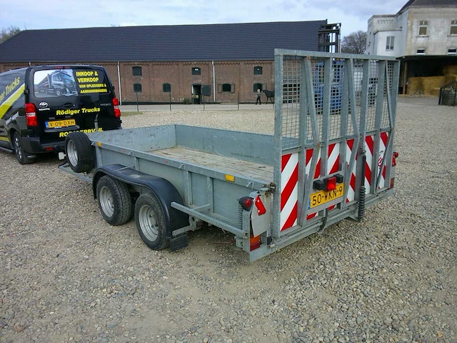 2003 ifor williams gd126gm machinetransporter – 3.500 kg – oprijklep - afbeelding 6 van  7