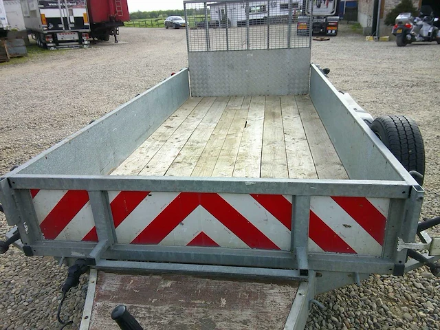 2003 ifor williams gd126gm machinetransporter – 3.500 kg – oprijklep - afbeelding 7 van  7