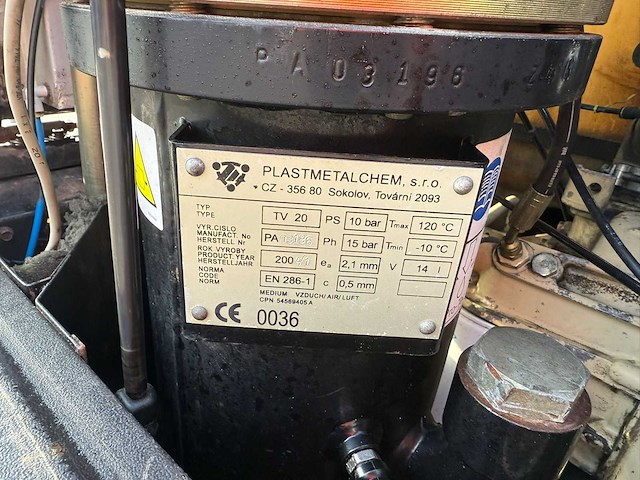2003 ingersoll-rand w902 luchtcompressor - afbeelding 9 van  23