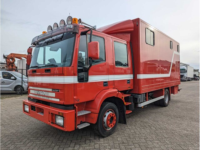 2003 iveco tector ml120e24d paardenwagen - afbeelding 1 van  55