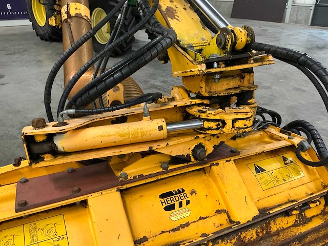 2003 john deere 6920 vierwielaangedreven landbouwtractor + herder - afbeelding 11 van  29