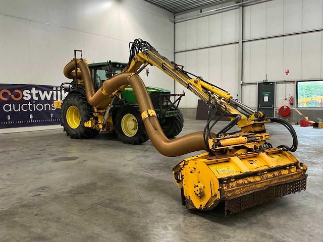 2003 john deere 6920 vierwielaangedreven landbouwtractor + herder - afbeelding 14 van  29
