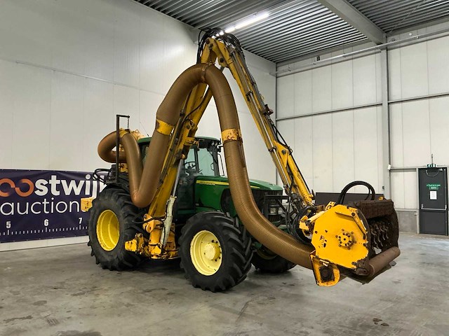2003 john deere 6920 vierwielaangedreven landbouwtractor + herder - afbeelding 23 van  29