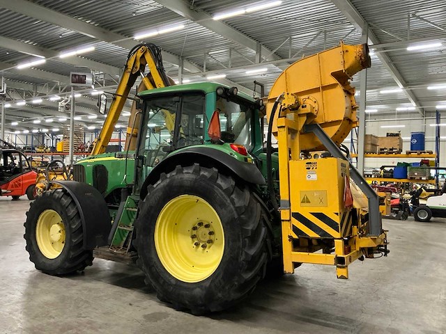 2003 john deere 6920 vierwielaangedreven landbouwtractor + herder - afbeelding 26 van  29