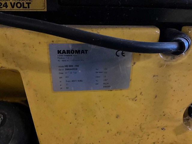 2003 karömat hd 900-150 stoomreiniger - afbeelding 5 van  5