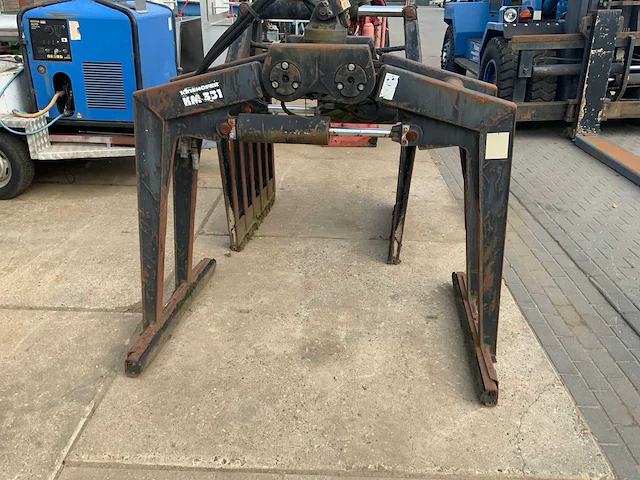 2003 kinshofer km331 stenenklem met rotator - afbeelding 3 van  10