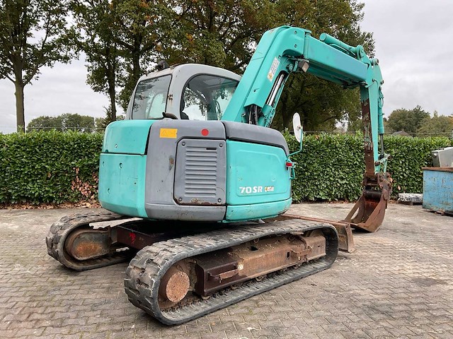 2003 kobelco sk70sr-1e midigraafmachine - afbeelding 6 van  33