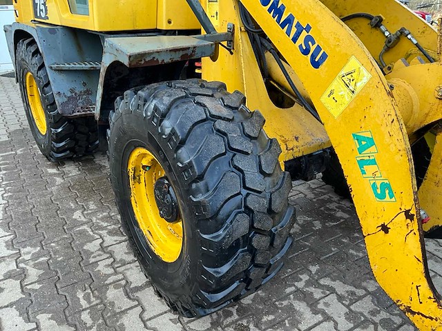 2003 komatsu wa75-3 shovel - afbeelding 11 van  32