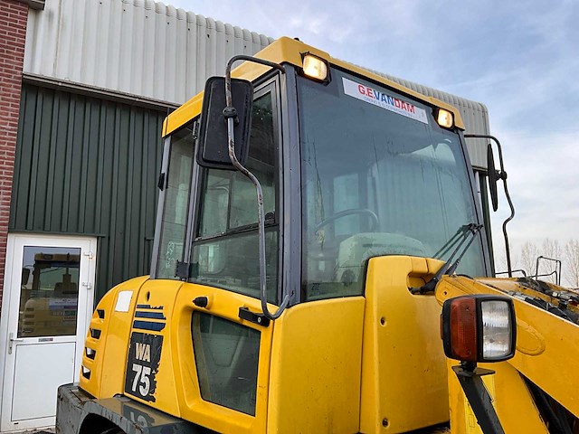2003 komatsu wa75-3 shovel - afbeelding 13 van  32