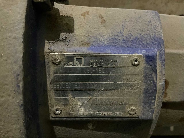 2003 ksb etanorm g080-160 waterpomp - afbeelding 4 van  12