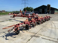 2003 lely 900 getrokken rotor hooischudder - afbeelding 1 van  3
