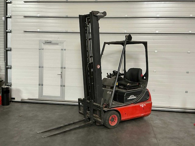 2003 linde e16c-02 vorkheftruck - afbeelding 1 van  28
