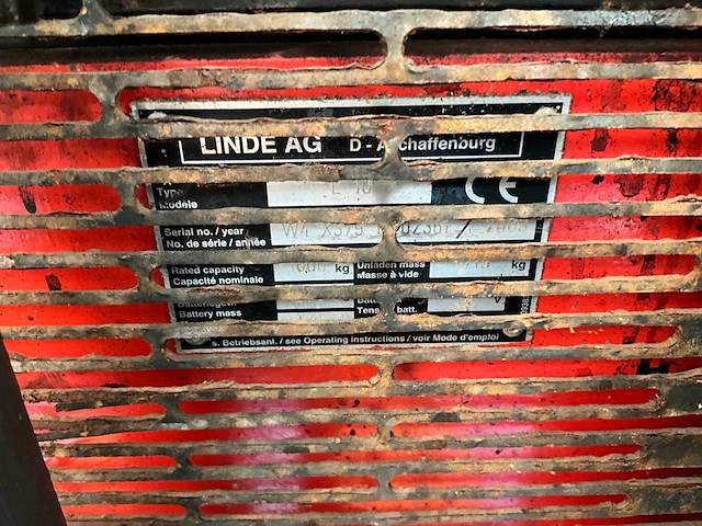 2003 linde l10 stapelaar - afbeelding 7 van  9