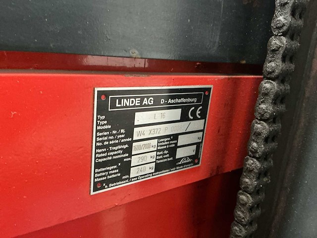 2003 linde l16 stapelaar - afbeelding 8 van  13