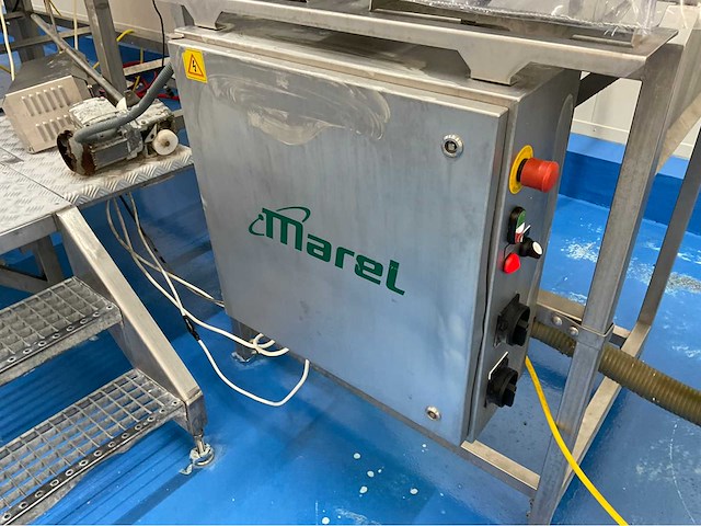 2003 marel dwu + sorteerlijn rvs industriële visweeg- en sorteerlijn - afbeelding 6 van  18