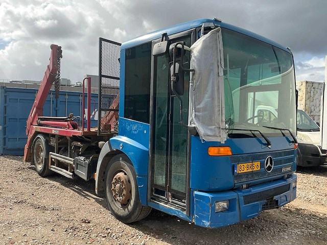 2003 mercedes-benz 1828l/39ec container vrachtwagen - afbeelding 8 van  10