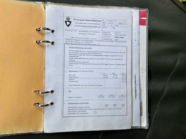 2003 mercedes g-klasse legervoertuig - afbeelding 35 van  48
