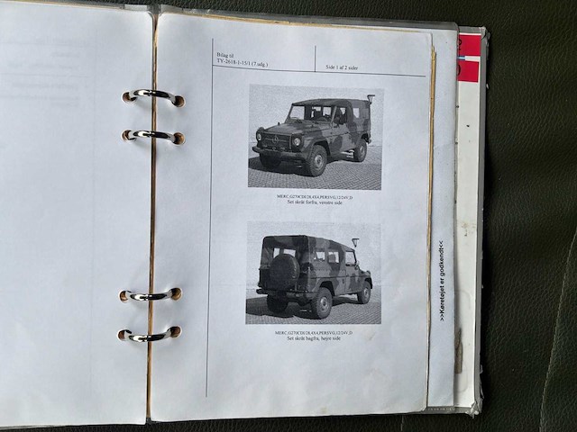 2003 mercedes g-klasse legervoertuig - afbeelding 37 van  48