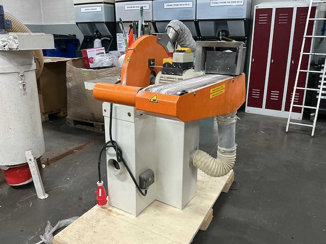 2003 mini max dg-60 schijf-en bandschuurmachine - afbeelding 1 van  7