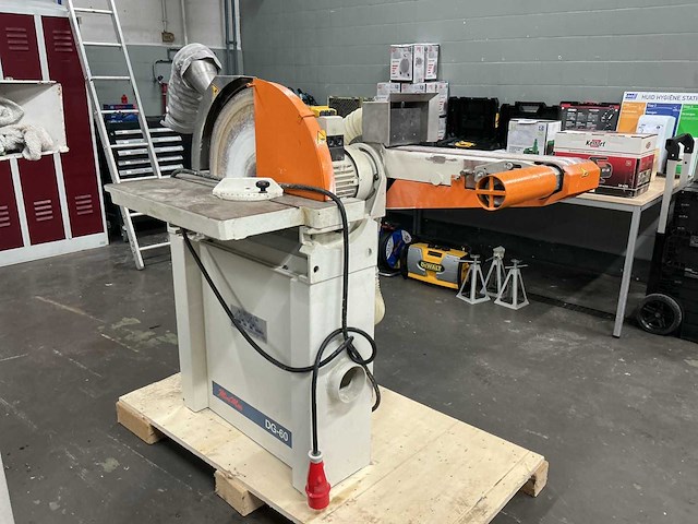 2003 mini max dg-60 schijf-en bandschuurmachine - afbeelding 2 van  7