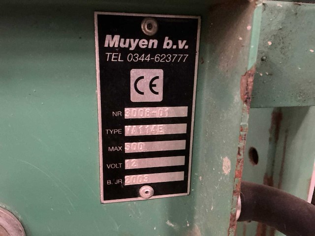 2003 muyen va114e glas vacuum hefjuk - afbeelding 4 van  9